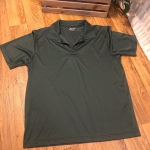 Polo style pull over